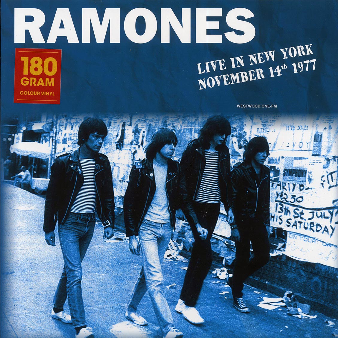 (image for) Ramones, The - Live In NY, Nov 14th 1977 LP (Bootleg)